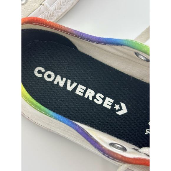 Converse Chuck Taylor All Stars White Rainbow Sole Womens Size 7 - Picture 12 of 16